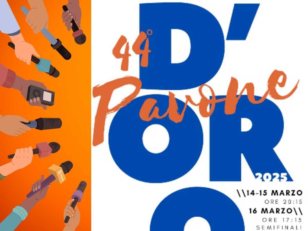 Pavone D’Oro 2025: verso la finalissima del 22 marzo. L’ultima semifinale del Pavone D’Oro: chi arriverà in finale? Il Pavone D’Oro 2025: un’occasione per i giovani cantanti. Emozioni e musica alla 44a edizione del Pavone D’Oro.