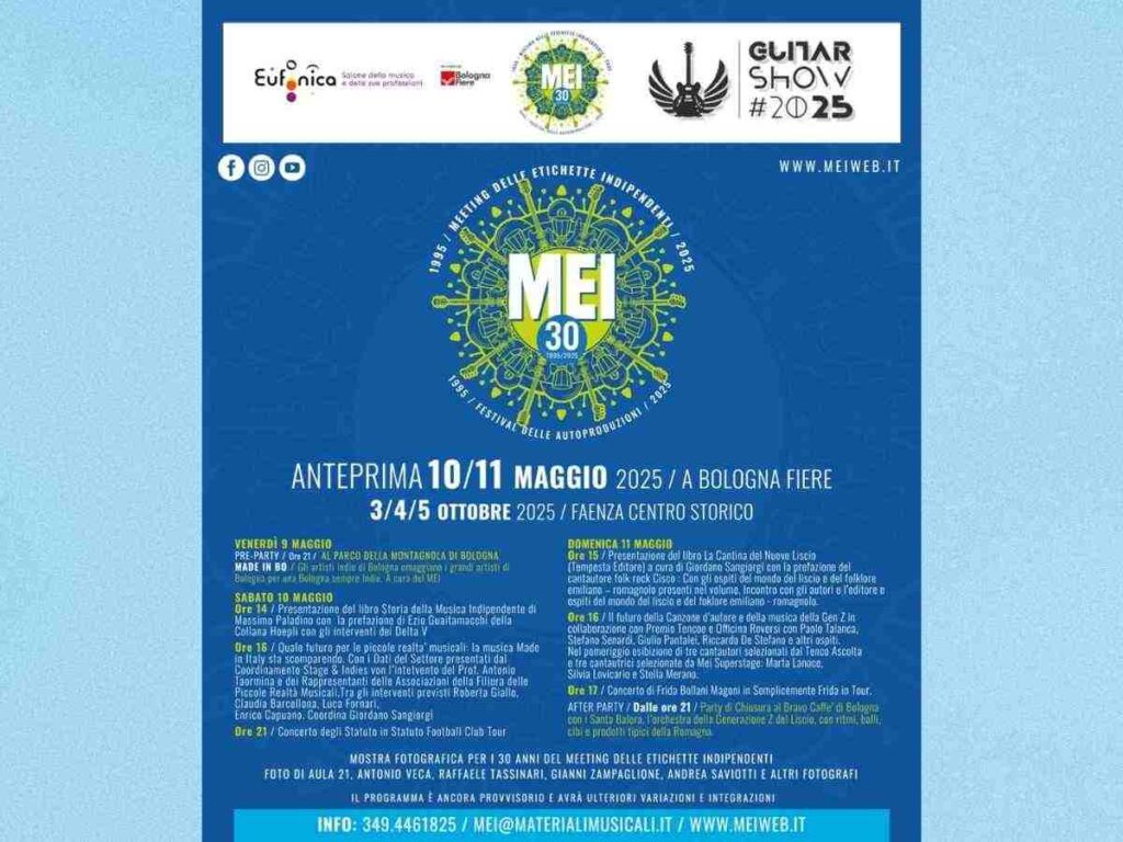 Faenza celebra la scena indipendente con un museo. Il museo che racconta l’Italia musicale alternativa. 