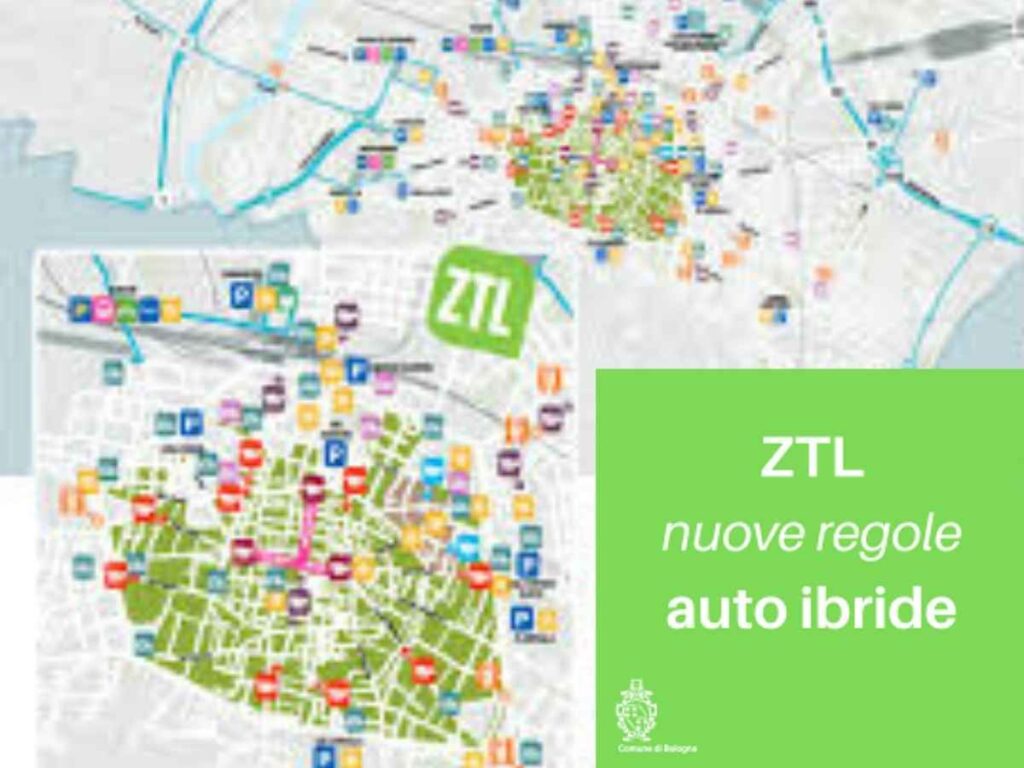 Nuove regole per i contrassegni ZTL a Bologna. Dal 2026 cambiano le agevolazioni per le ibride. Le auto ibride non potranno più accedere alla ZTL. 