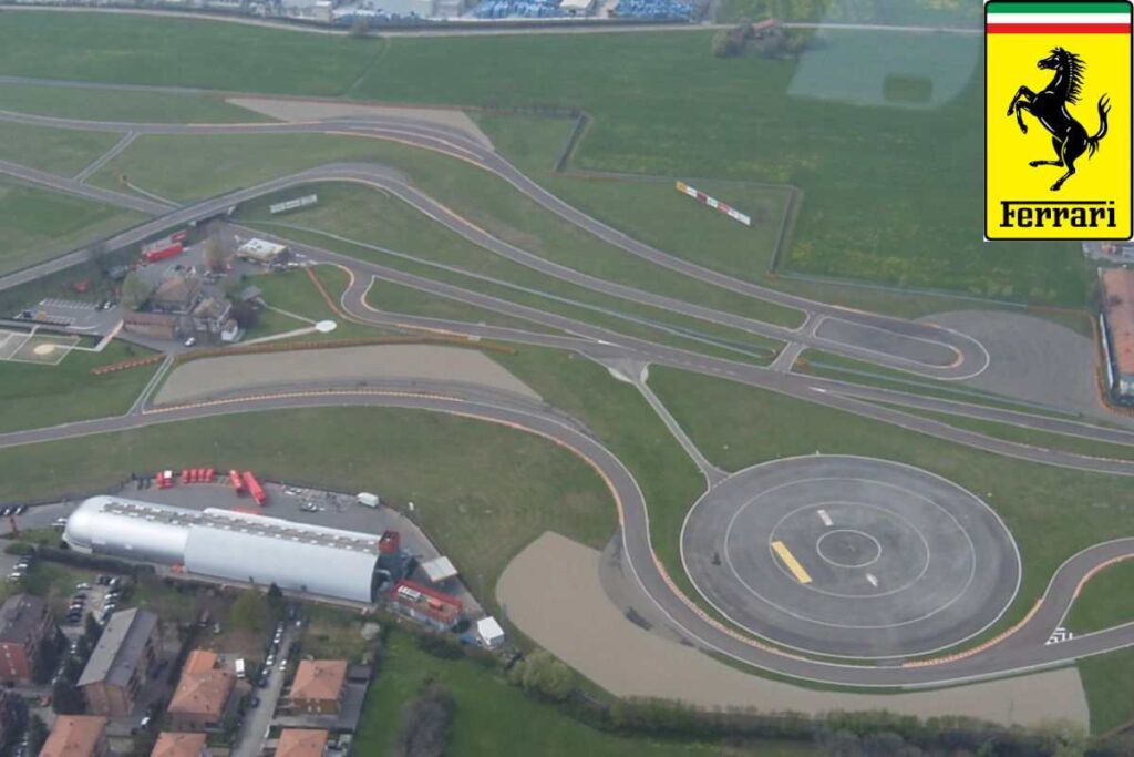 Una nuova pista test per la Ferrari a Fiorano. Ferrari investe in una test track a Fiorano. Fiorano si espande: una nuova test track Ferrari.