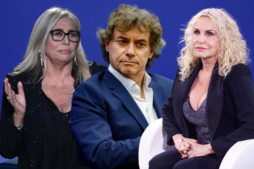 Mara Venier, Alberto Angela e Antonella Clerici