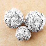 3 palline carta stagnola