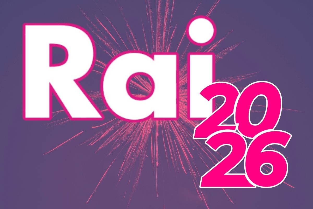 Fuochi d'artificio, logo Rai e 2026