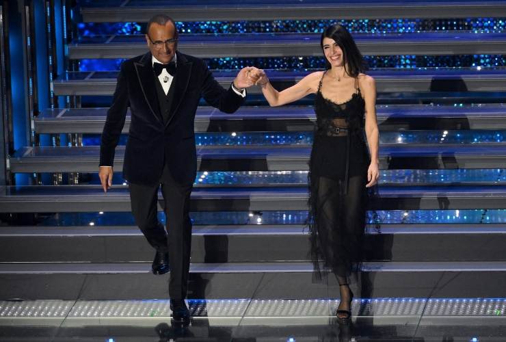 Carlo Conti e Giorgia