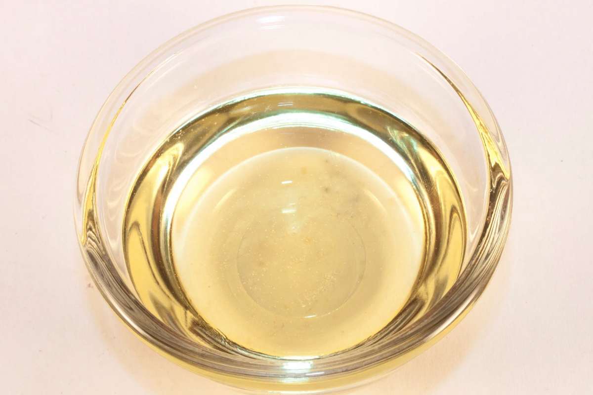 Ciotola con acqua e aceto